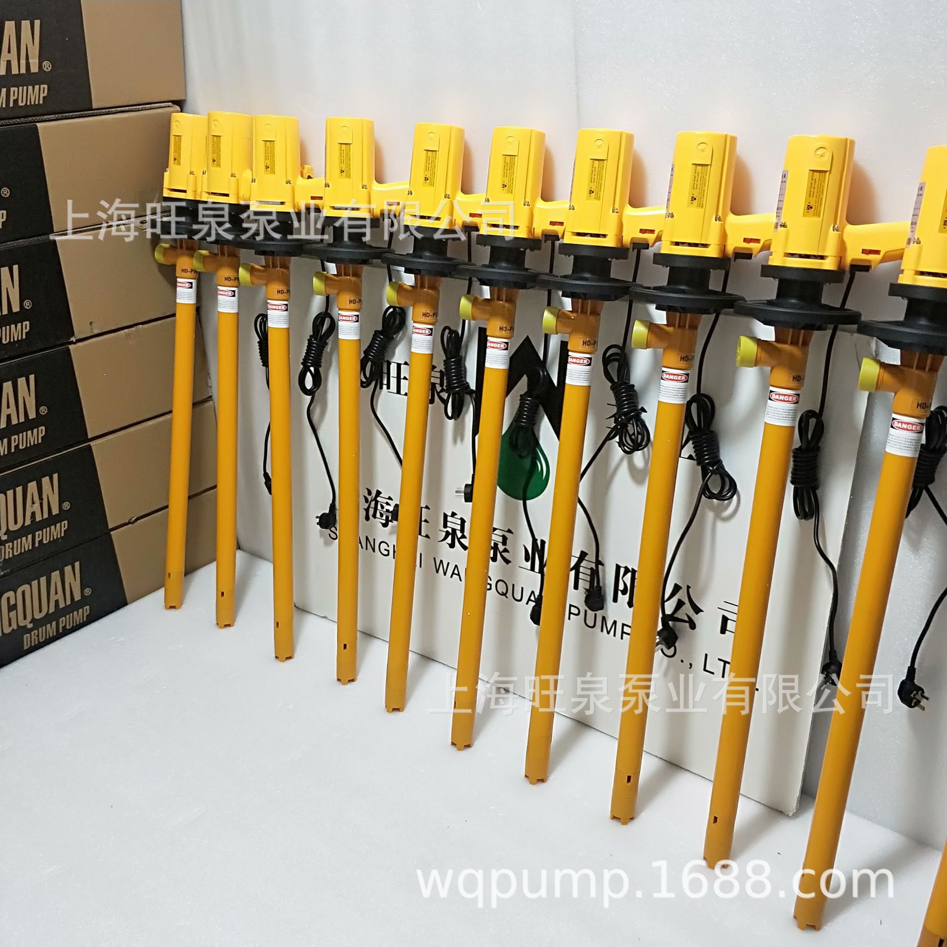 Shanghai Wangquan Recruitment Agents Nationwide for Electric Liquid Suction Pump, Oil Drum Pump, Insert Drum Pump