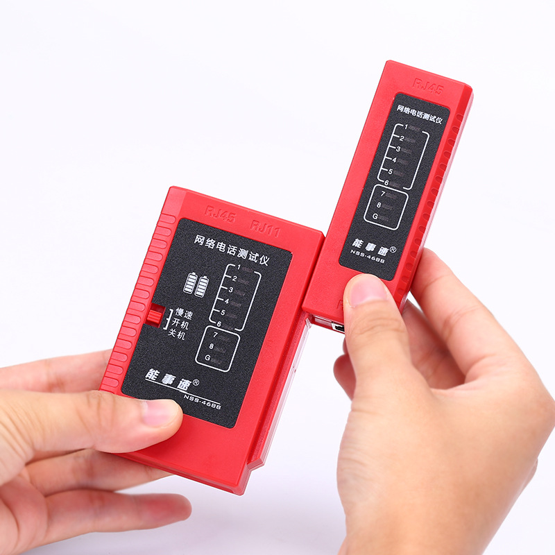 468B telephone cable on-off cable detector tester network cable telephone line detector multifunctional network tester