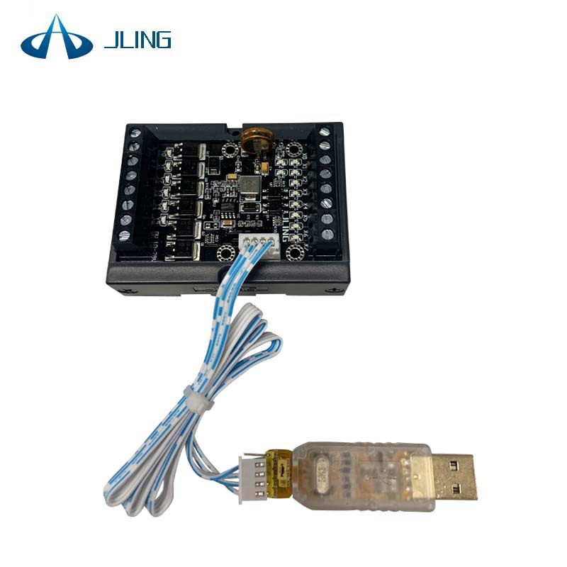 Factory direct FX1N-14MT with analog domestic plc industrial control board transistor controller