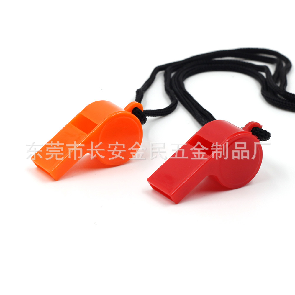 Manufacturers specializing in the production of high quality plastic ABS whistle referee life-saving training 304 stainless steel gold children's whistle