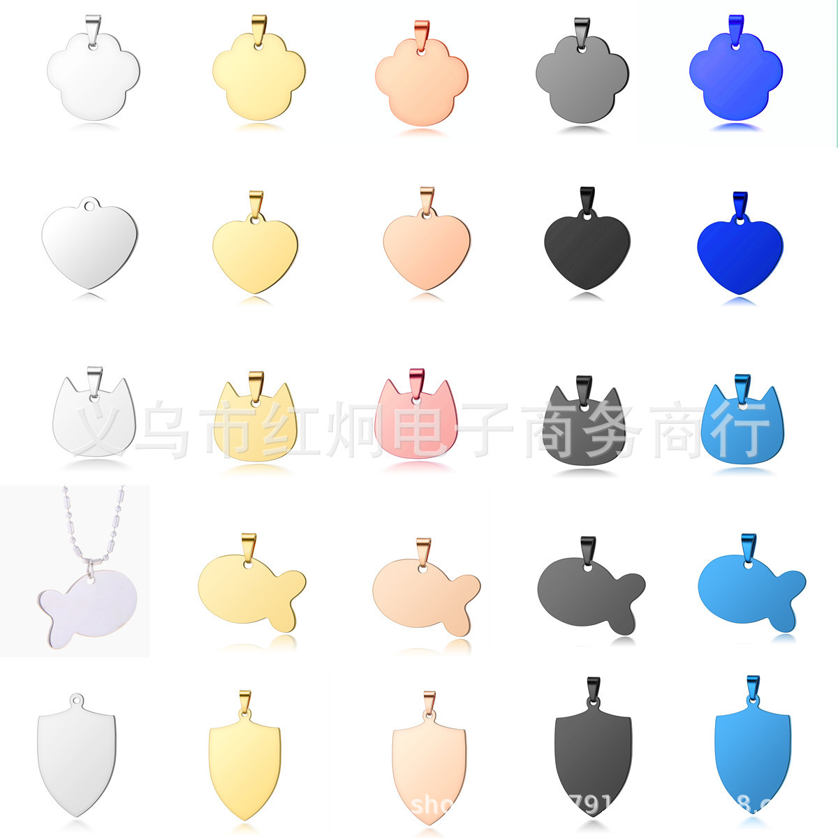 Бирка для кошек и собак из нержавеющей стали, карта любви, карта в форме когтя, титановая гравировка, специальная форма