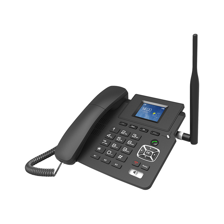 4g Full Network Voip Dual-Mode Wireless Fixed-Line Sip Ip Network Phone Wifi Enterprise Office Landline Smart