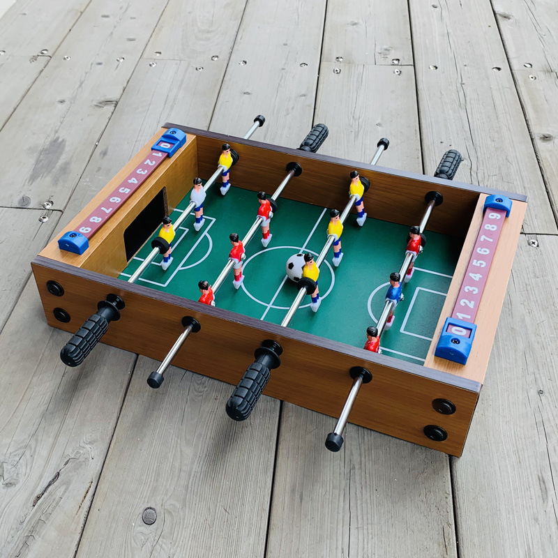 Factory supply table football machine battle party multiplayer game indoor children's desktop football Wholesale