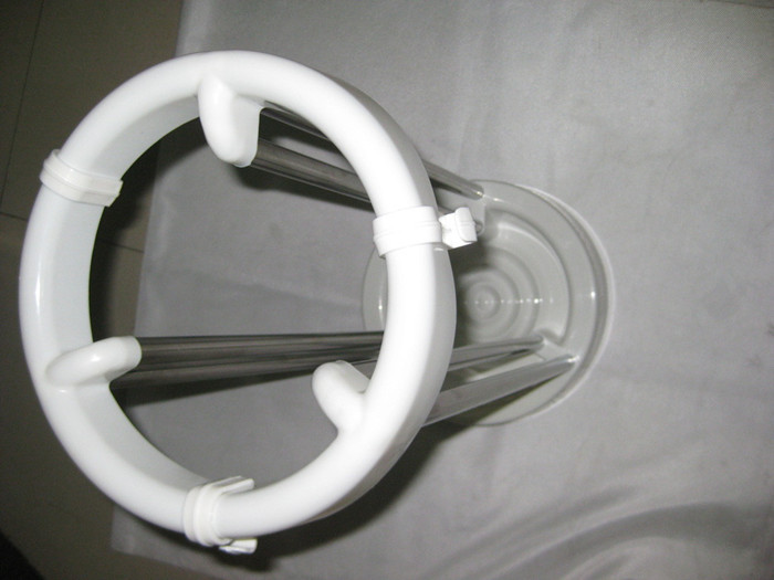 Factory a generation of multi-bit draining umbrella rack portable stainless steel rain gear storage rack