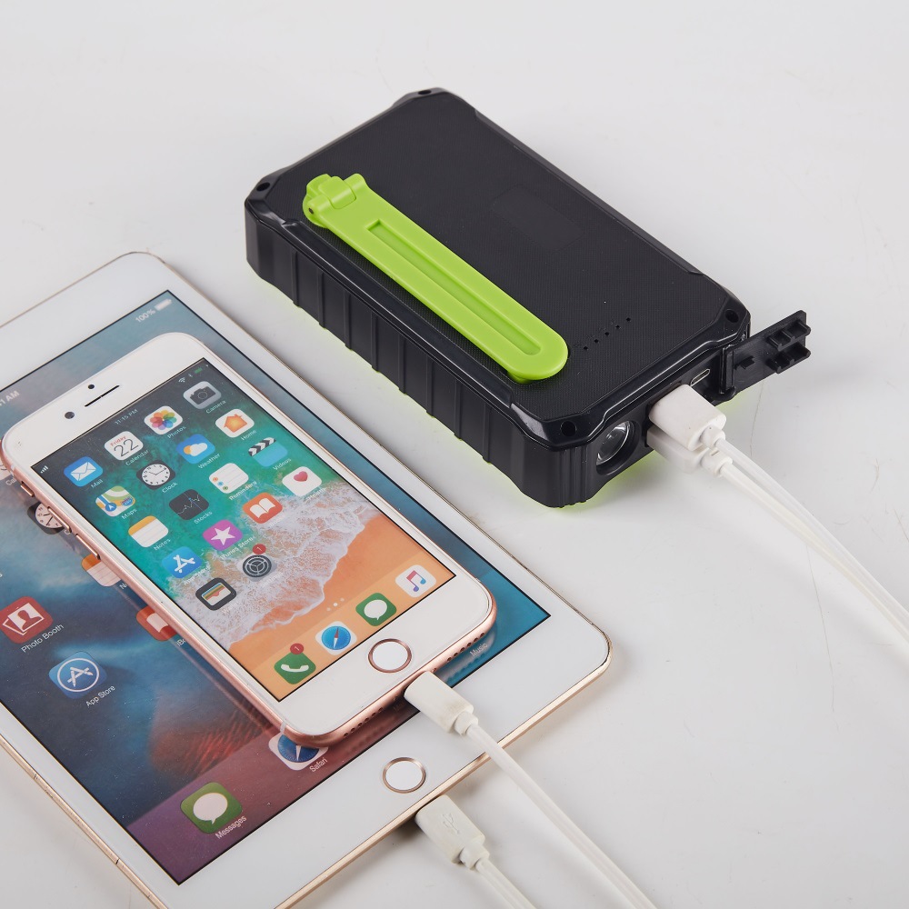 New Hand-Cranked Solar Power Bank Portable Solar Hand-Cranked Power Bank