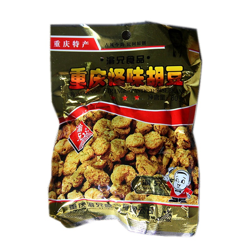 Yuxiong Chongqing strange flavor hu dou strange flavor peanut multi-specification optional 80g150g200g shelf life 365 days