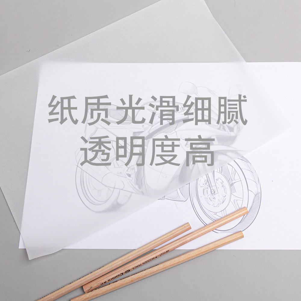 a3a4 translucent sulfate paper butter paper tracing paper soft paper size printing transfer paper photographic sulfate paper