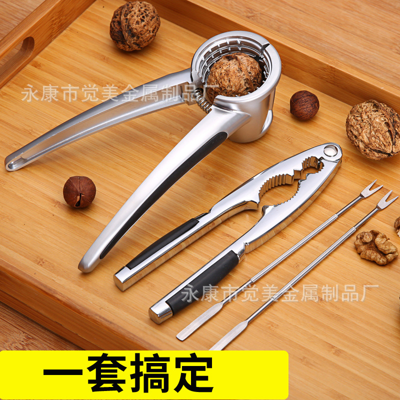 Зажим для грецких орехов, плоскогубцы с пружинным механизмом, зажим для кедровых орехов и фундука, воронка для грецких орехов