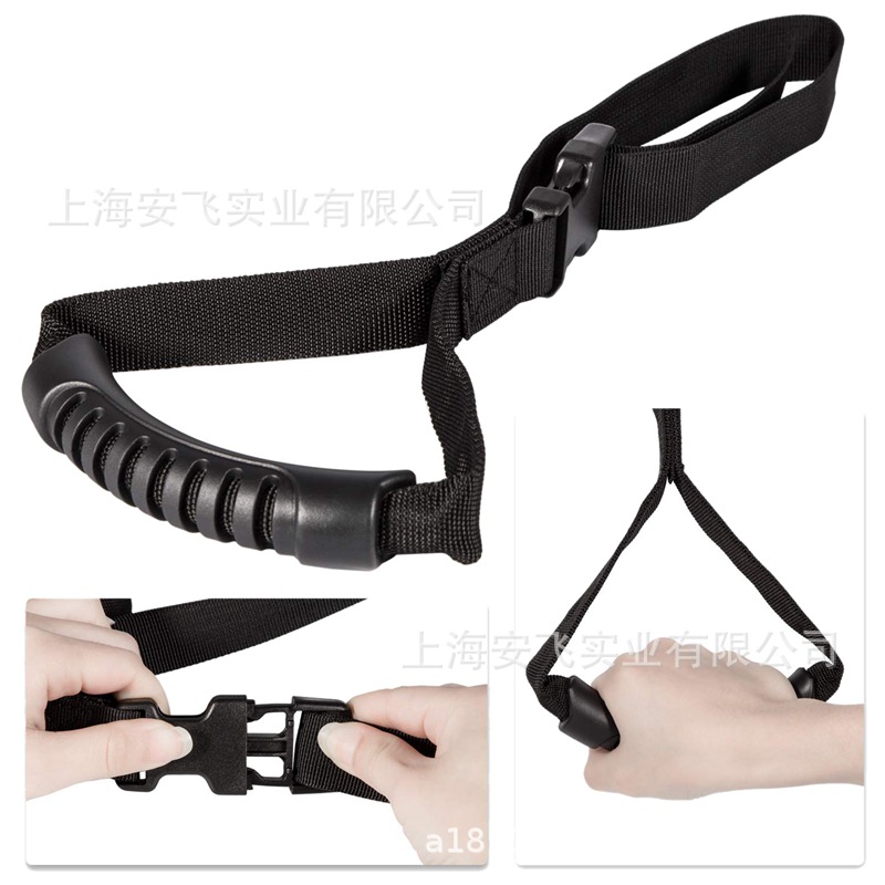 Portable Webbing Pvc Plastic Handle Car Handle Adjustable Standing Assist Handle Vehicle Support Pull Handle