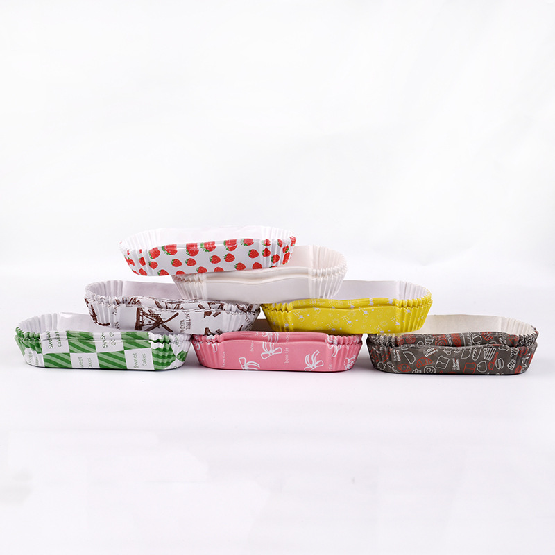 Baking paper cup windmill paper cup boat-shaped round baking cake paper cup high temperature resistant oil-proof paper cup bread paper holder