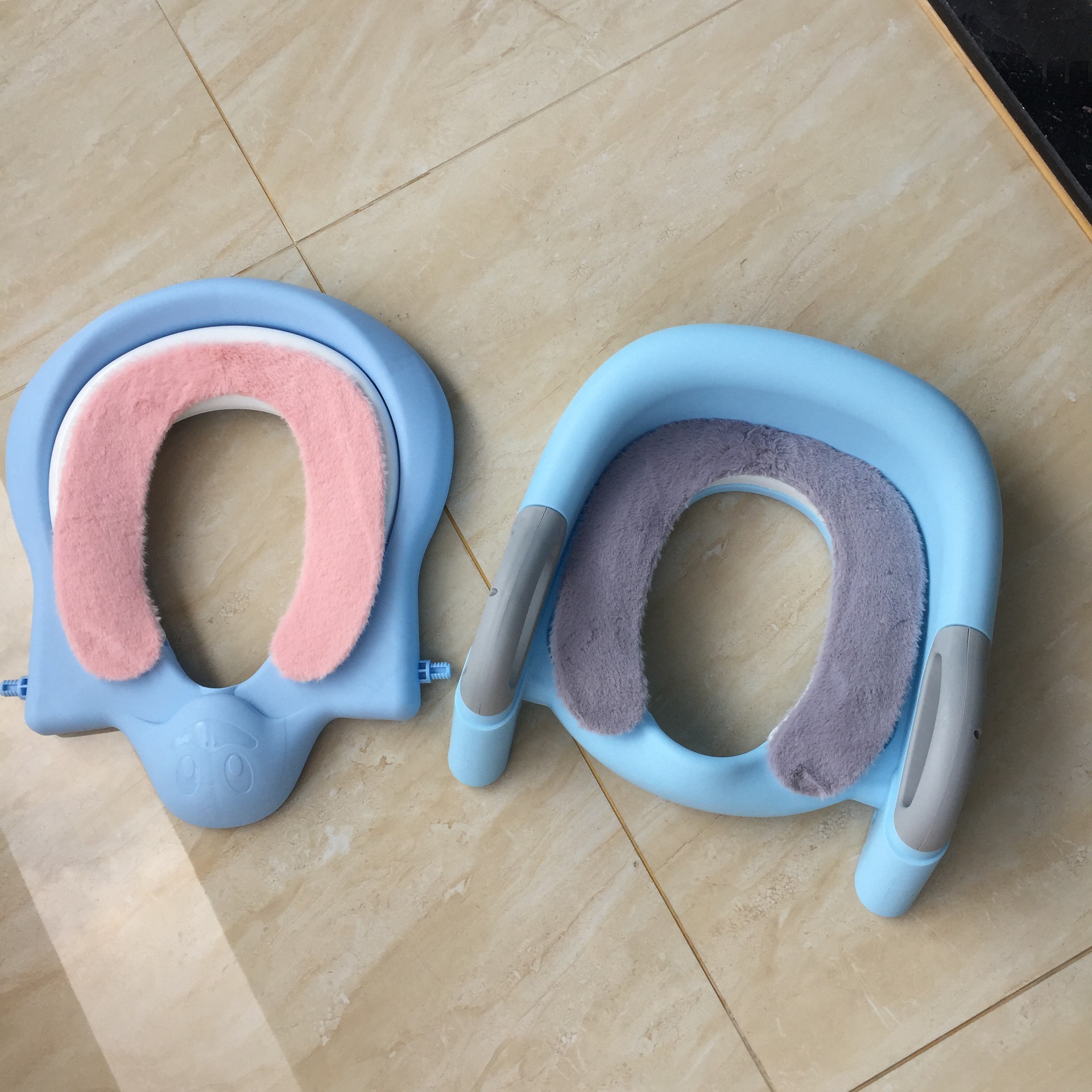 Children's Toilet Cushion Children's Baby Plush Thickened Cold-proof Warm Cover Winter Baby Paste Toilet Cushion Women