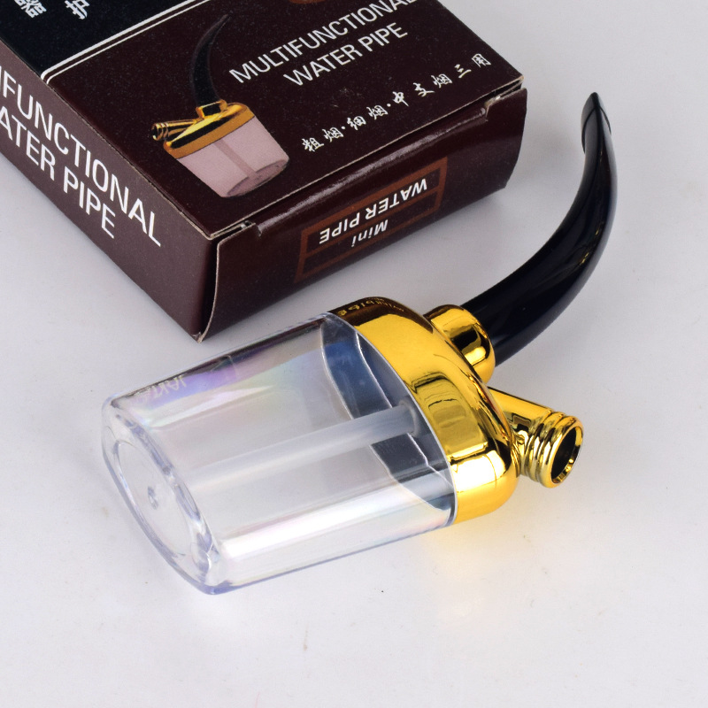 Factory Wholesale Hookah Multi-Filter Water Pipe Personalized Hookah Circulation Pot Pot Smoking Set Coarse, Medium and Fine Three-Use