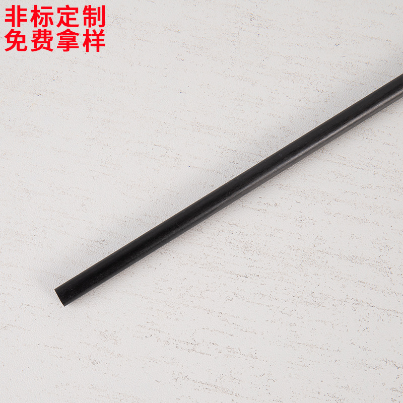 Carbon Fiber Rod Model Aircraft Carbon Fiber Rod Diameter 0.5-8mm Fiber Rod Round Rod High Strength Reinforced Rod Carbon Rod