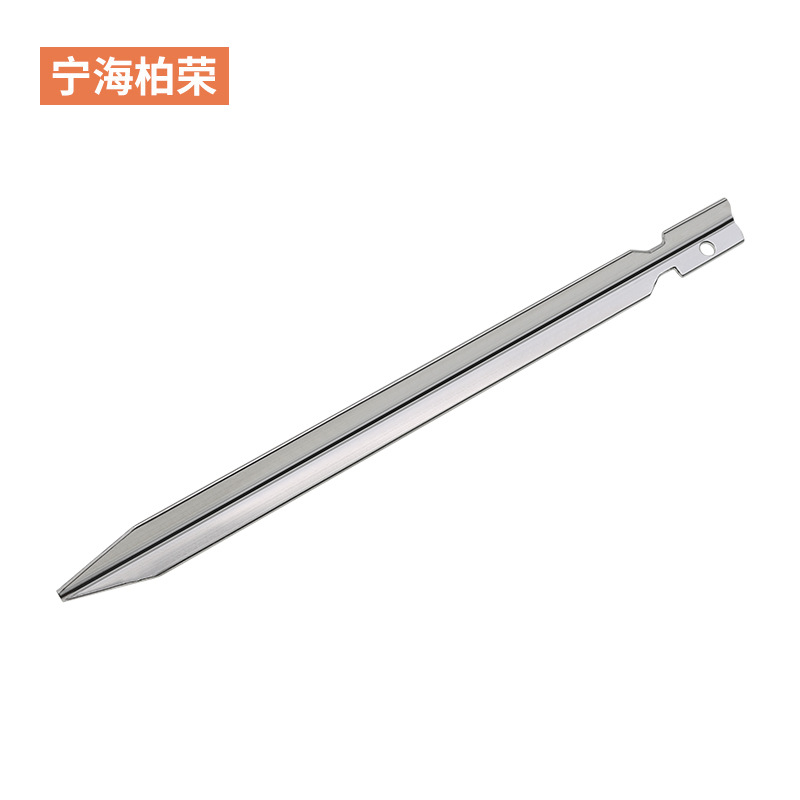 Manufacturers selling outdoor ground nails aluminum alloy ground nails triangular ground nails are not affected with moisture long-term supply