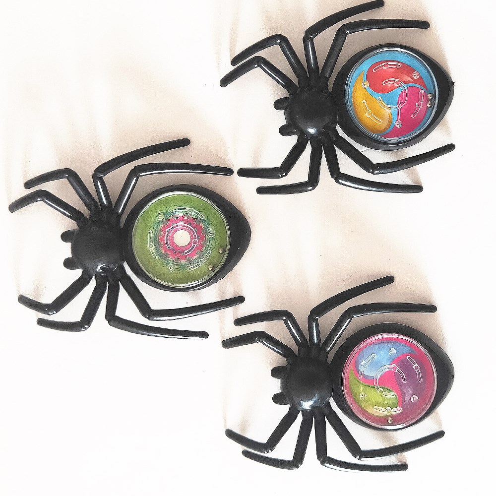 Children's creative Spider maze small toys color ball kindergarten small toys to push small gifts wholesale