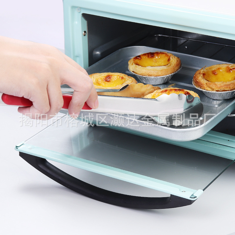 Food Clip Stainless Steel Barbecue Clip Buffet Food Clip Kitchen Anti-scalding Bread Clip Hotel Barbecue Steak Clip