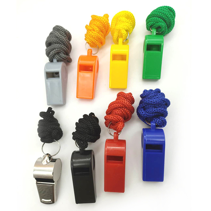 Plastic Whistle Kidsren's Toy Metal Whistle Sports Referee Training Plastic Whistle Outdoor Outing Whistle