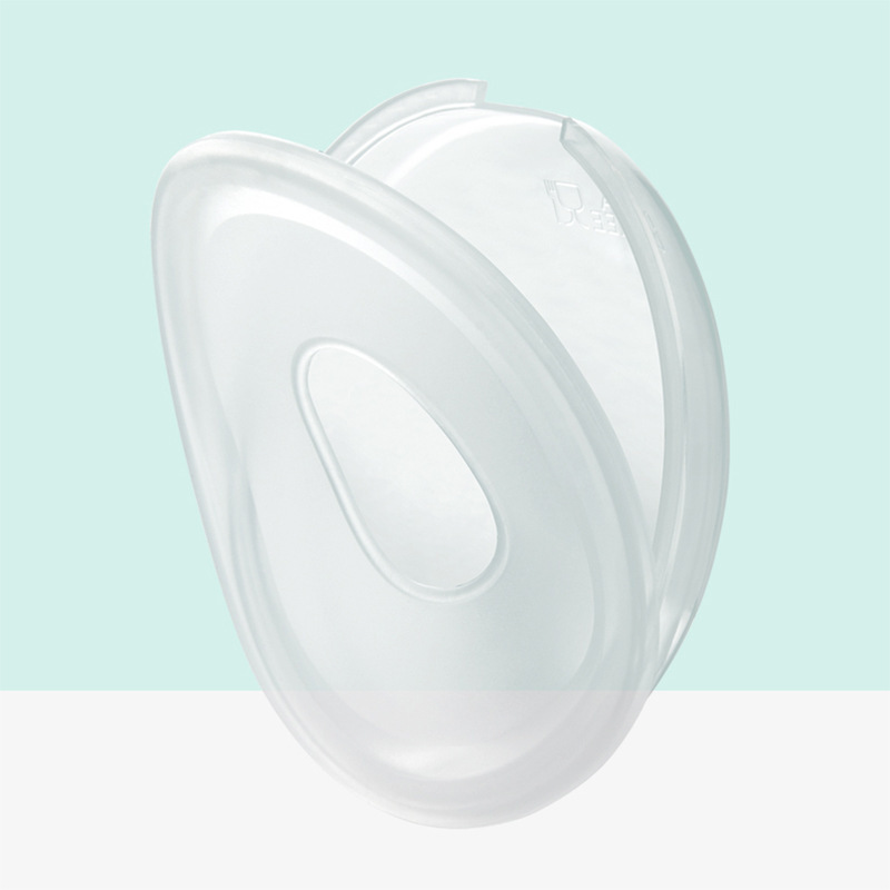Manual breast milk silicone collector simple breast pump overflow milk leakage milk receiver silicone milk collector anti-overflow pad