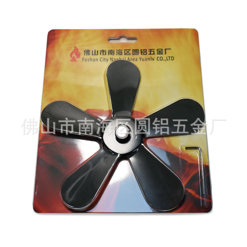 горячая распродажа аксессуаров для каминного вентилятора с пятью лопастями