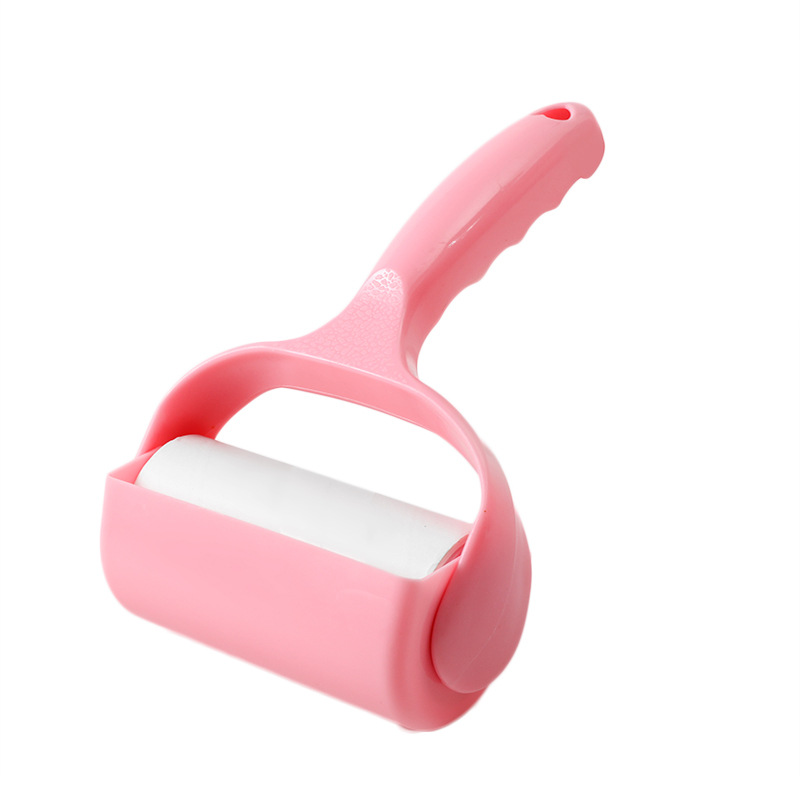 T Tear-type roller hair sticking device dust sticking paper set to remove hair sticking hair rolling hair remover clothes dust sticking hair brush
