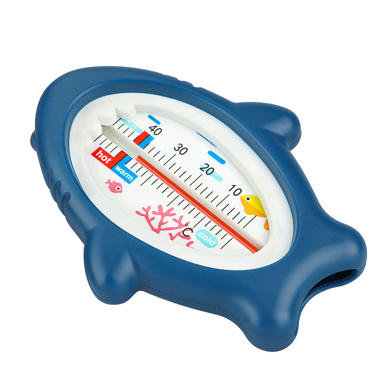Swimbobo Water Thermometer Baby Bath Thermometer Shark Cartoon Shape Kerosene Temperature Sensing Thermometer