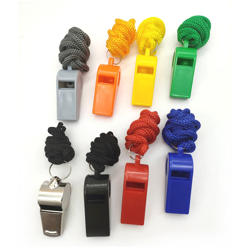 Plastic Whistle Kidsren's Toy Metal Whistle Sports Referee Training Plastic Whistle Outdoor Outing Whistle