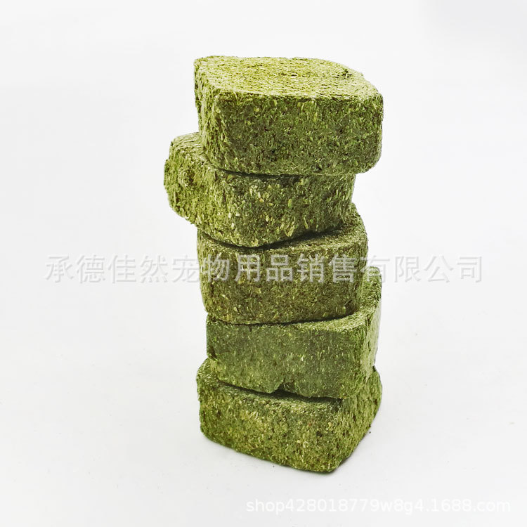 Rabbit, Chinchilla, Guinea Pig, Hamster Chew Snacks, Chew Grass Cakes, Grass Bricks, Individually Packaged Grass Cakes, Nutrition