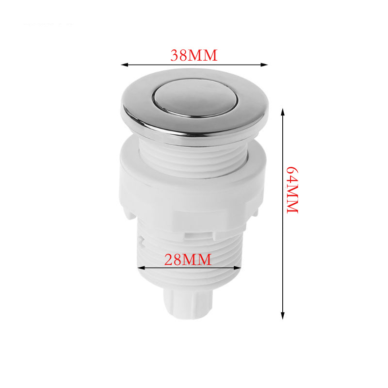 Food Waste Disposer Accessories Waterproof Pneumatic Air Pressure Switch Massage Bathtub Motor Pneumatic Button