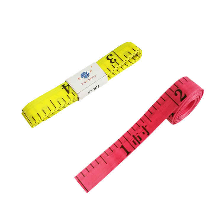 Colorful Bust Measuring Soft Ruler, Waist Circumference Ruler, Small Tape Measuring Ruler, Mini Clothing Meter Ruler