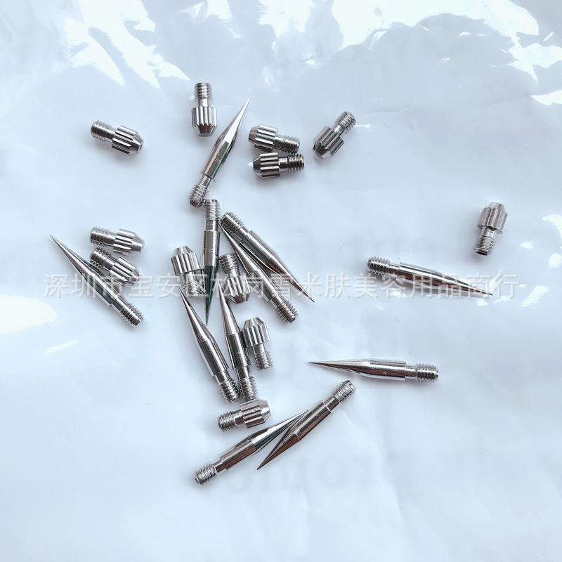 Mole removal pen needle accessories spot removal pen freckle removal pen beauty instrument thick needle fine needle cap small white pen (accessories)