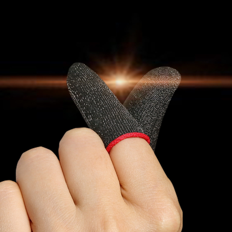 Sweat-proof Finger Set professional hand game gloves electric sports walking artifact 24 needle silver fiber chicken finger set Wholesale