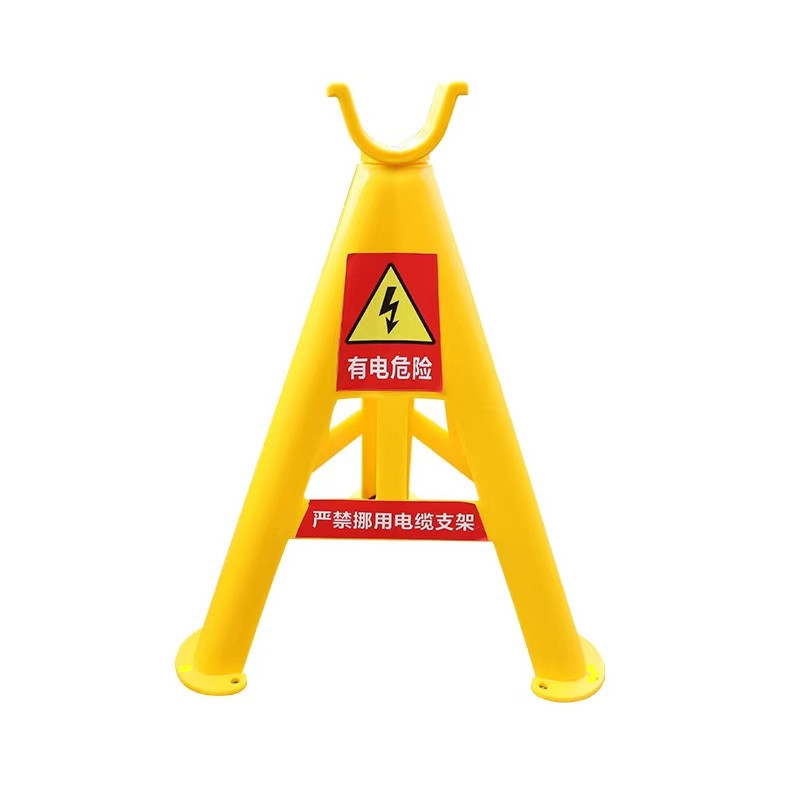 Heavy-duty cable bracket plastic cable release bracket S hook plug-in cable bracket four-corner bracket