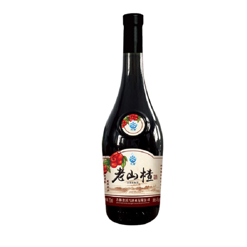 Fermented Old Hawthorn Wine, Low-Alcohol Fruit Wine Wholesale, Supports Bulk Packaging, Manufacturer Wholesale, Large Belly Bottles, Custom Labeling, Oem