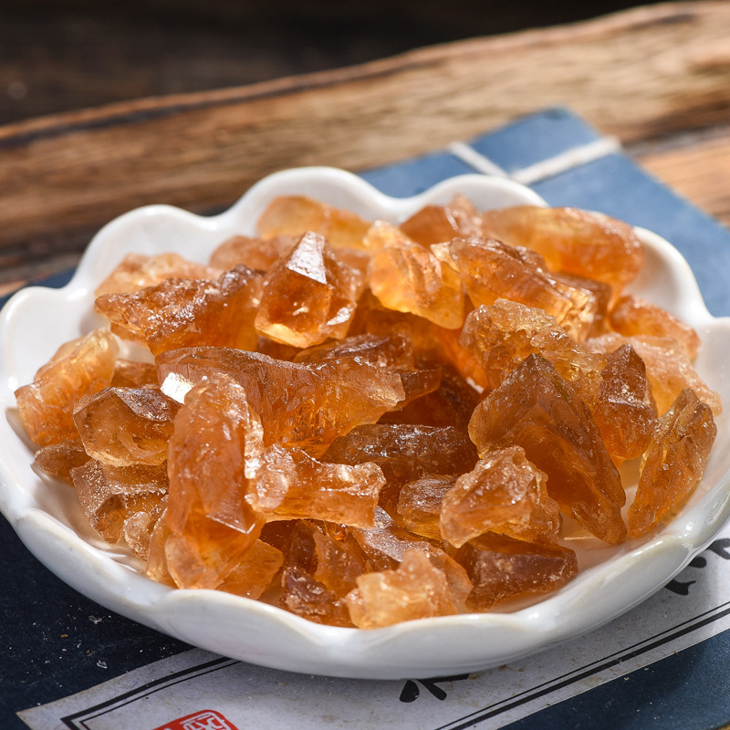 Yunnan Specialty Yellow Rock Sugar Old Rock Sugar Canned Polycrystalline Soil Rock Sugar Bagged Bulk Manufacturer Wholesale