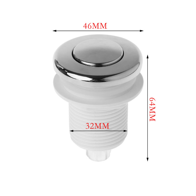 Garbage Disposer Accessories Waterproof Pneumatic Air Pressure Switch Massage Bathtub Motor Pneumatic Start Button