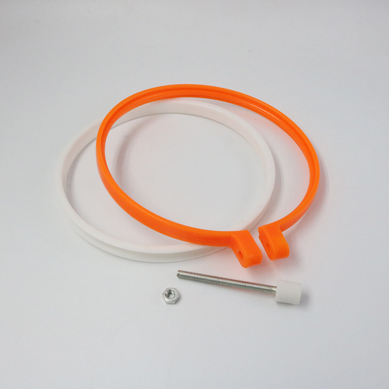 Plastic head color embroidery stretch DIY embroidery circle dream catcher cross-stitch stretch wholesale multi-color environmental protection new material fan frame