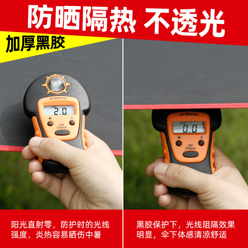 Universal Folding Thickened Fishing Umbrella Rainproof Sun Protection UV Protection Fishing Umbrella Outdoor 2.4 m 2.2 m Large Fishing Umbrella