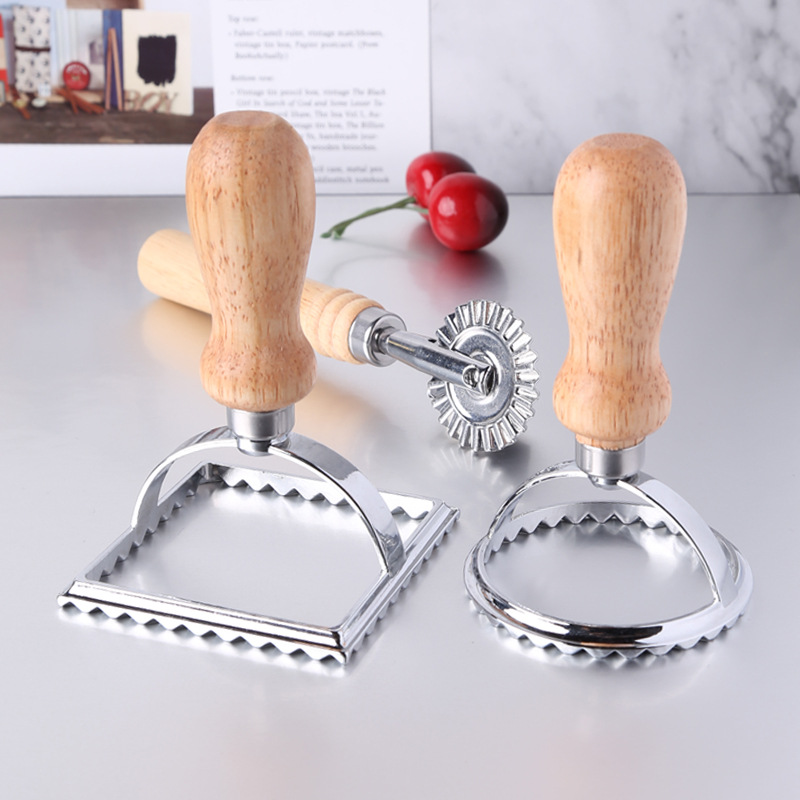 Zinc Alloy Edge Cookie Mold Dessert Cake Dumpling Skin Cake Mold Cake Cutter Baking Utensils