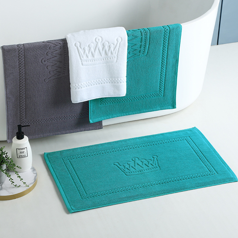 Raphael cotton towel cotton mat toilet non-slip absorbent lint-free cotton towel hotel towel