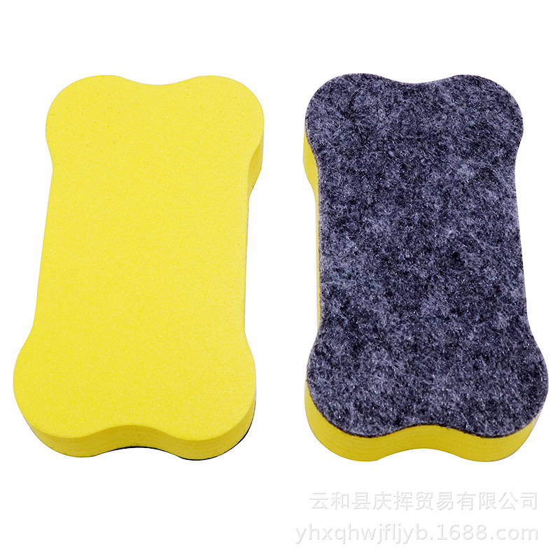 Wholesale EVA felt cloth whiteboard eraser color blackboard eraser creative small bones children's whiteboard eraser new material in stock