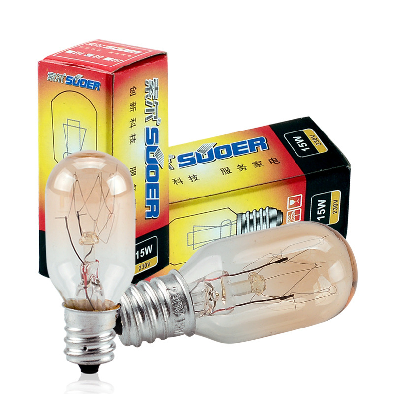 Refrigerator Microwave Oven Range Hood Led Special Bulb 15W Screw E12E14 E17 Saving Light Cannon