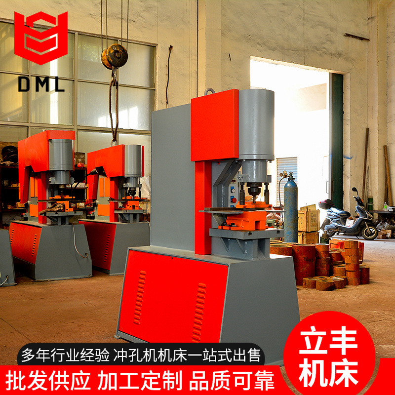 CNC punching machine manufacturers supply hydraulic punching machine angle steel channel punching machine processing