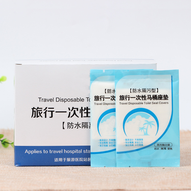 Disposable Plastic Toilet Mat Home Travel Travel Travel Travel Toilet Cover Waterproof Maternal Toilet Paper Mat