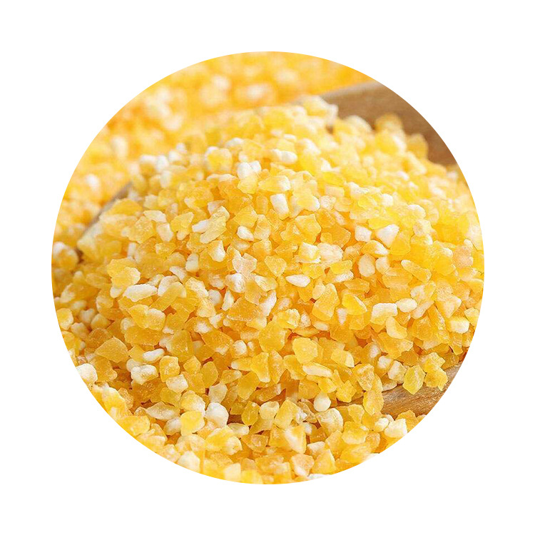 A large number of wholesale yellow corn residue corn crushed ballast corn kernels corn grits farmhouse produced in bulk a generation of hair