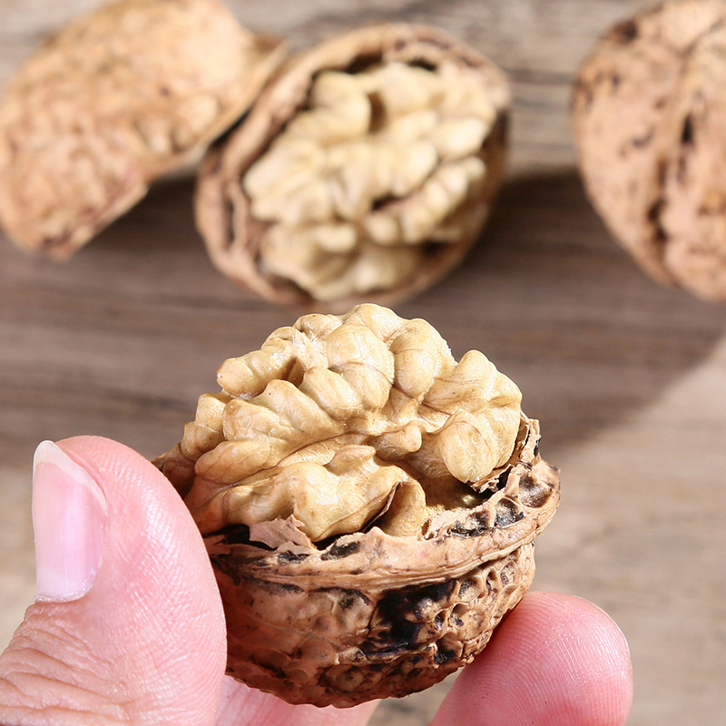 2025 Large Bubble Walnuts Snack 1000g Raw Walnuts Peeled Walnuts Direct Supply from Dali, Yunnan, Available for Wholesale