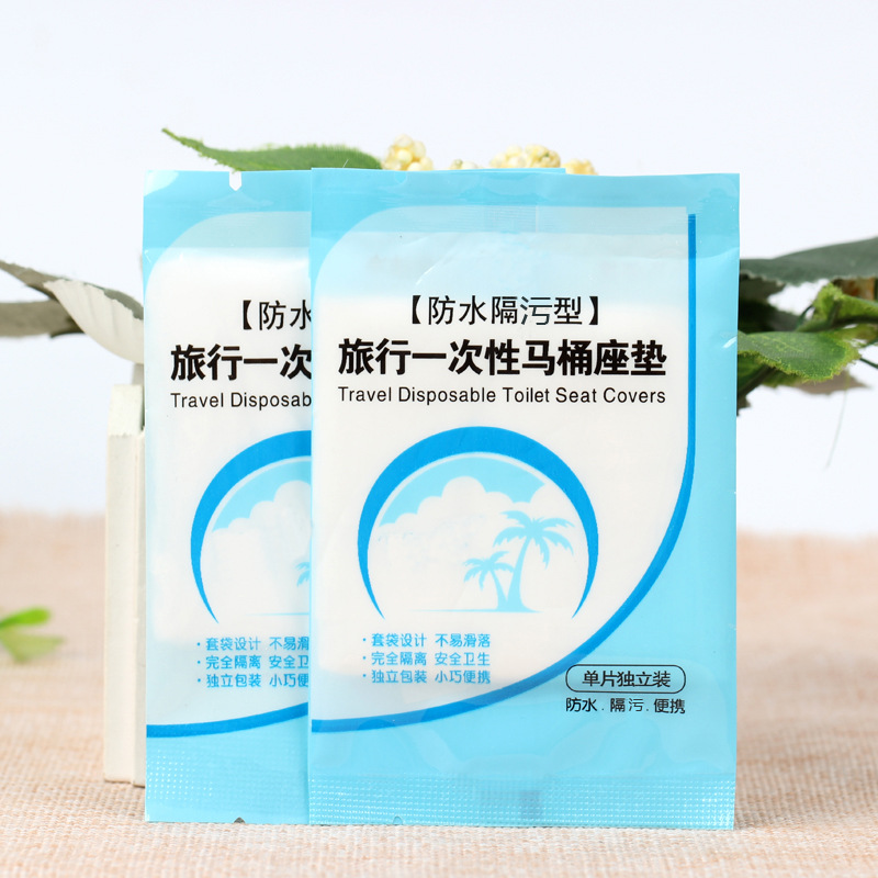 Disposable Plastic Toilet Mat Home Travel Travel Travel Travel Toilet Cover Waterproof Maternal Toilet Paper Mat