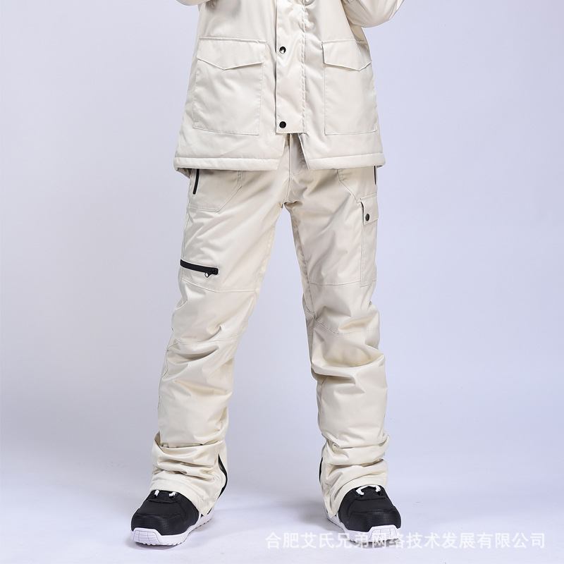 2020 new ski pants factory direct windproof Waterproof warm breathable support distribution generation electricity supplier