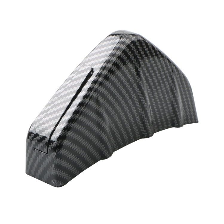 Carbon fiber pattern modification Shark fin rear spoiler rear lip modification small surround bumper chassis decoration diversion accessories
