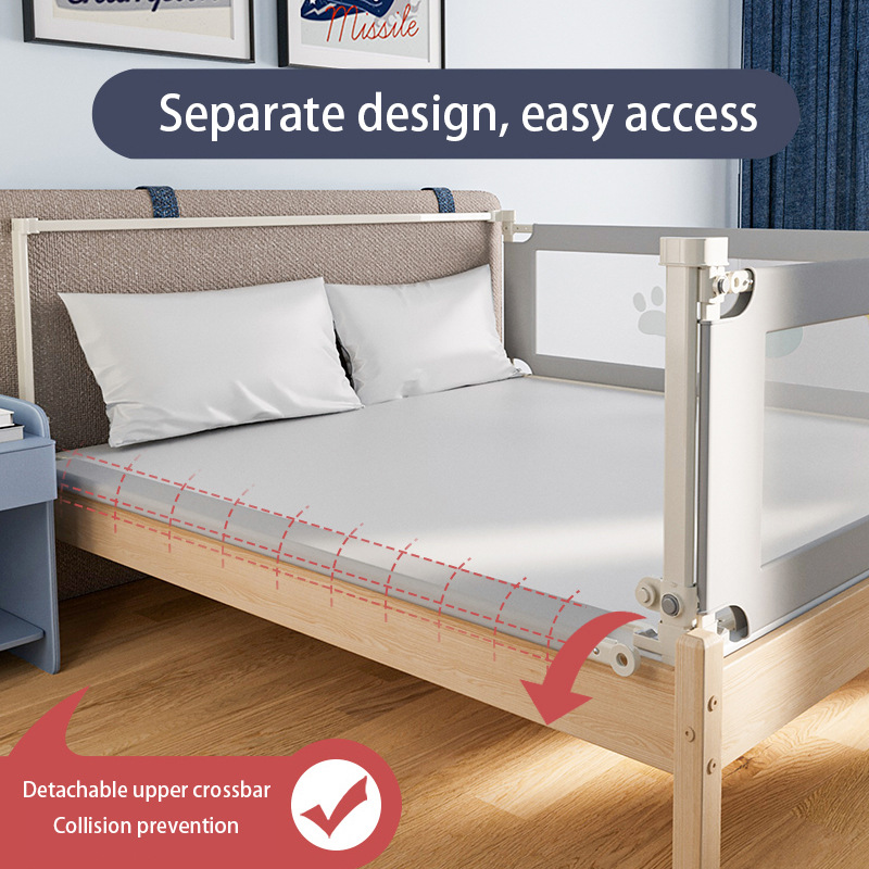 Bed fence baby fall protection fence baby child bed side baffle vertical lift bed fence manufacturers wholesale
