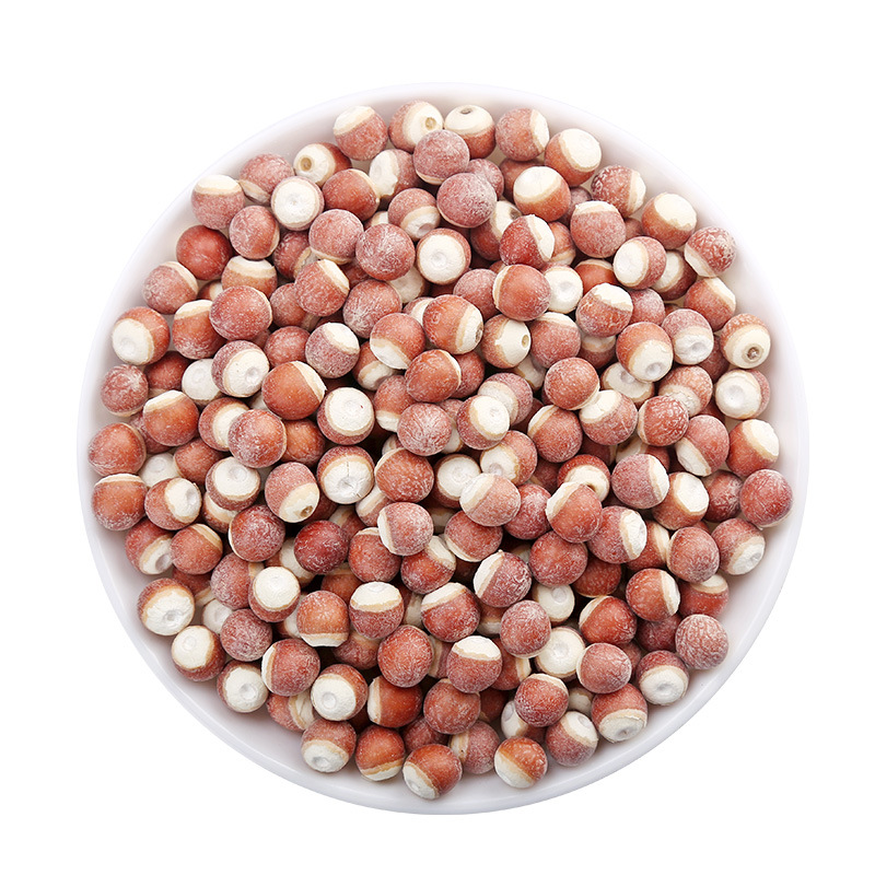 Wholesale Chicken Head Rice and Gorgon Seeds Dry Goods New Goods Zhaoqing Gorgon Seeds Half-Opened and Crushed Can Be Powdered Low-Temperature Baked Gorgon Seeds Dry Goods